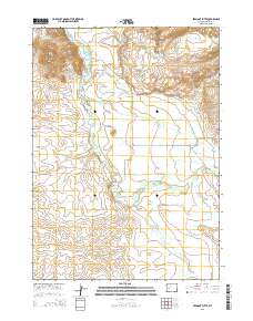 Fremont Butte 2015 topographic map thumbnail