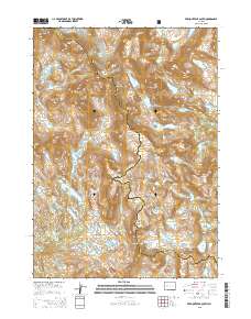 Fremont Peak South 2015 topographic map thumbnail