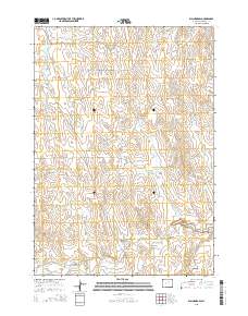 Elaine Draw 2015 topographic map thumbnail