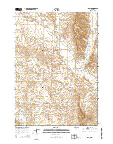 Dewey SW 2015 topographic map thumbnail