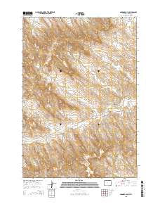 Gardner Gulch 2015 topographic map thumbnail