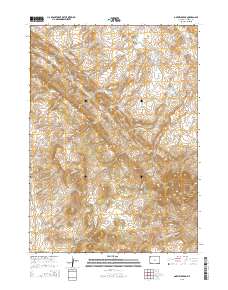 Garfield Peak 2015 topographic map thumbnail