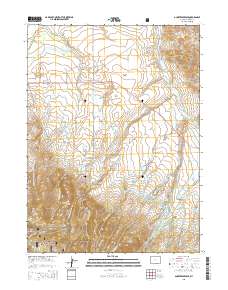Gunst Reservoir 2015 topographic map thumbnail