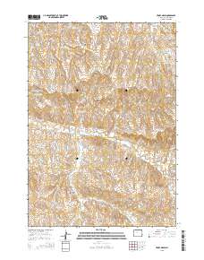 Henry Draw 2015 topographic map thumbnail
