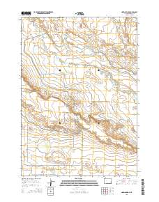 Harris Bridge 2015 topographic map thumbnail