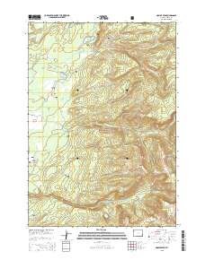 Hominy Peak 2015 topographic map thumbnail