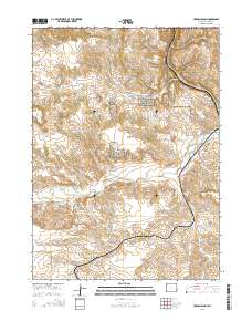 Herman Ranch 2015 topographic map thumbnail
