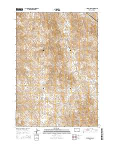Jeffers Draw 2015 topographic map thumbnail