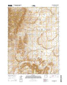 Jelm Mountain 2015 topographic map thumbnail