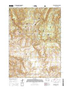 Jensen Meadows 2015 topographic map thumbnail