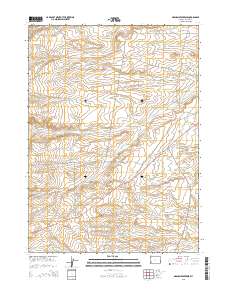 Graham Reservoir 2015 topographic map thumbnail