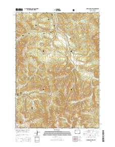 Green Mountain 2015 topographic map thumbnail