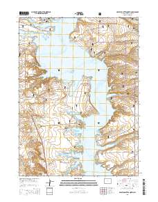 Haystack Buttes North 2015 topographic map thumbnail