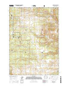 Hazelton 2015 topographic map thumbnail