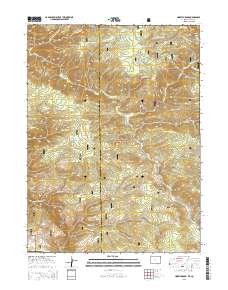 Horatio Rock 2015 topographic map thumbnail