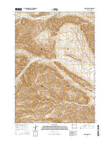 Grass Creek 2015 topographic map thumbnail