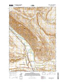 Greybull North 2015 topographic map thumbnail