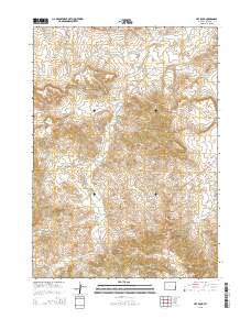 Hat Rock 2015 topographic map thumbnail