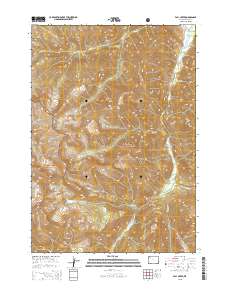 Fall Creek 2015 topographic map thumbnail