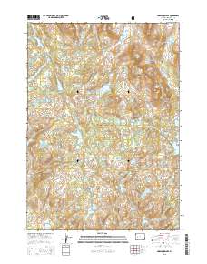 Horseshoe Lake 2015 topographic map thumbnail