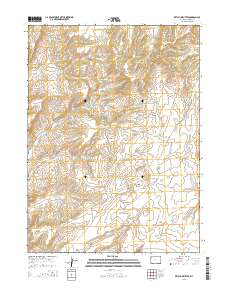 Ketchum Buttes 2015 topographic map thumbnail