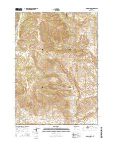 Johnson Draw 2015 topographic map thumbnail