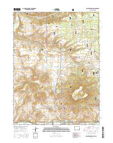 Grieve Reservoir 2015 topographic map thumbnail