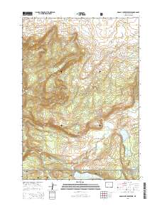Grassy Lake Reservoir 2015 topographic map thumbnail