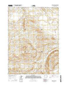 Halfway Hill 2015 topographic map thumbnail