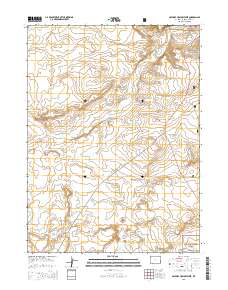 Halfway Hollow West 2015 topographic map thumbnail