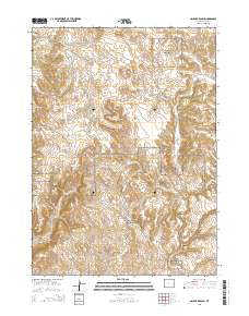 Haushar Ranch 2015 topographic map thumbnail