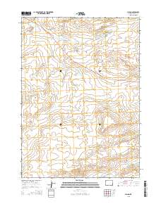 Hiland 2015 topographic map thumbnail