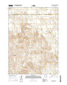 Hileman Draw 2015 topographic map thumbnail