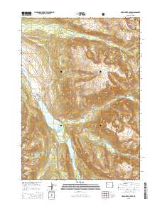 Green River Lakes 2015 topographic map thumbnail
