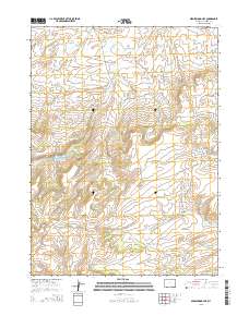 Middlewood Hill 2015 topographic map thumbnail