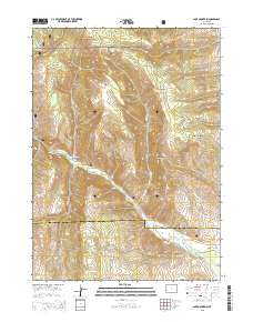 Lake Mountain 2015 topographic map thumbnail