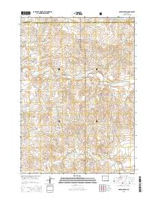Macken Draw 2015 topographic map thumbnail