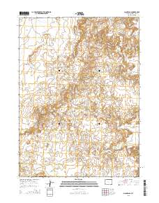 Manuel Gap 2015 topographic map thumbnail