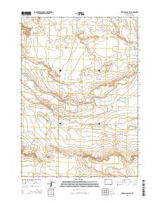 Mexican Pass SW 2015 topographic map thumbnail
