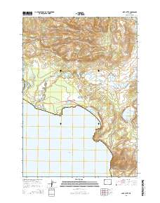 Lake Butte 2015 topographic map thumbnail
