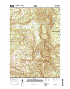 Mary Lake 2015 topographic map thumbnail