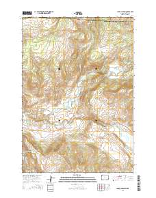 Lamar Canyon 2015 topographic map thumbnail