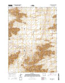 Miller Spring 2015 topographic map thumbnail