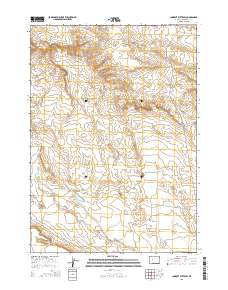 Lookout Butte SW 2015 topographic map thumbnail