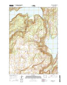 Lewis Falls 2015 topographic map thumbnail