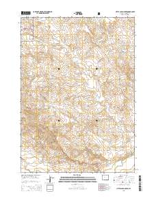 Little Alkali Creek 2015 topographic map thumbnail