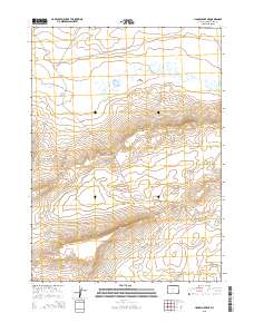 Hansen Lake NE 2015 topographic map thumbnail