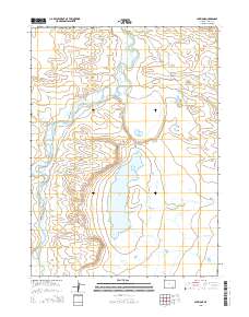 Lake Ione 2015 topographic map thumbnail