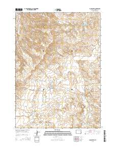 Lance Creek 2015 topographic map thumbnail