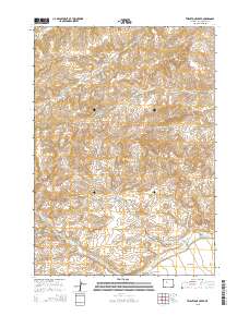 Twentyone Creek 2015 topographic map thumbnail